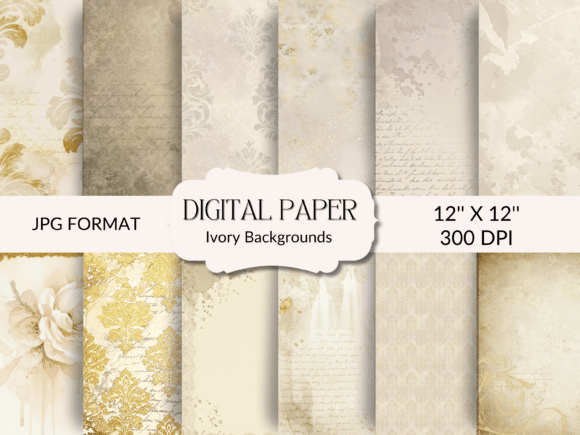 Download Ivory and Gold Backgrounds - Gold Collection