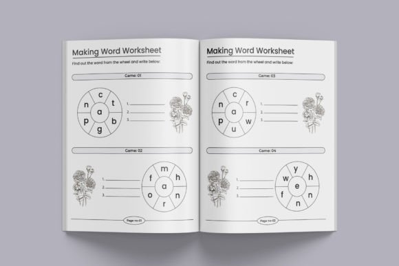 Download Word Making Wheel Game Print Ready - Print ready Collection