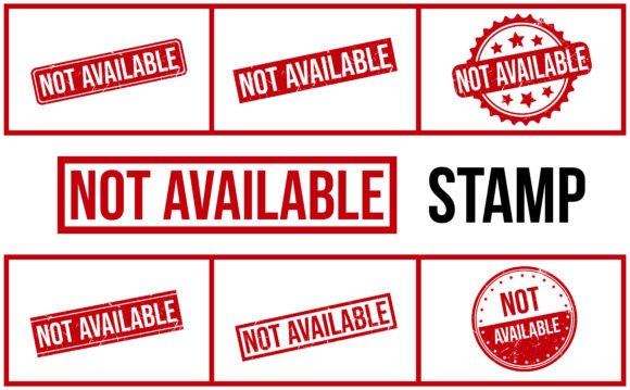 Download Not Available Stamp - Available Collection