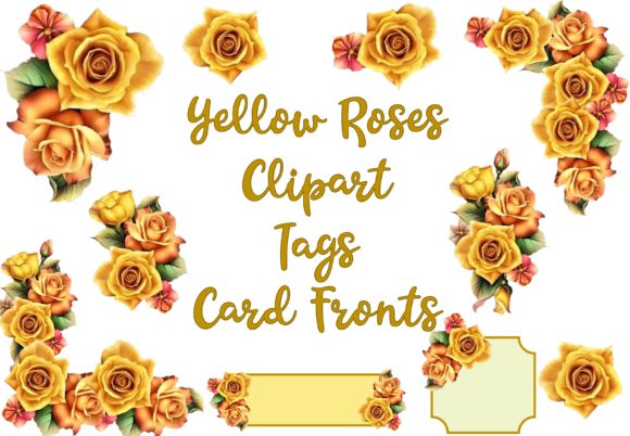 Download Free Yellow Roses Clipart&nbsp; - Yellow Collection