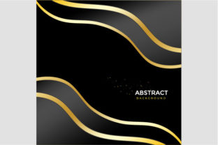 Download Golden Black Abstract Background - Gold Collection