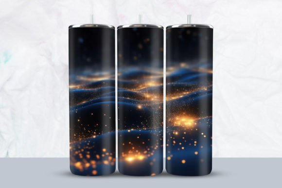 Download Golden Black Tumbler Wrap - Gold Collection