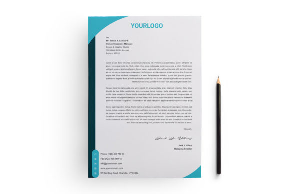 Download Vector Letterhead Design | Print Ready - Premium Resources