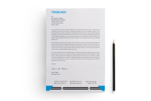 Download Print Ready Letterhead Template | Vector - Premium Resources