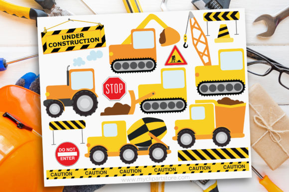 Download Yellow Construction Clipart - Yellow Collection