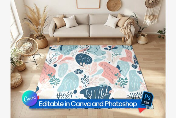 Download Editable Rug Mockup - Editable Collection