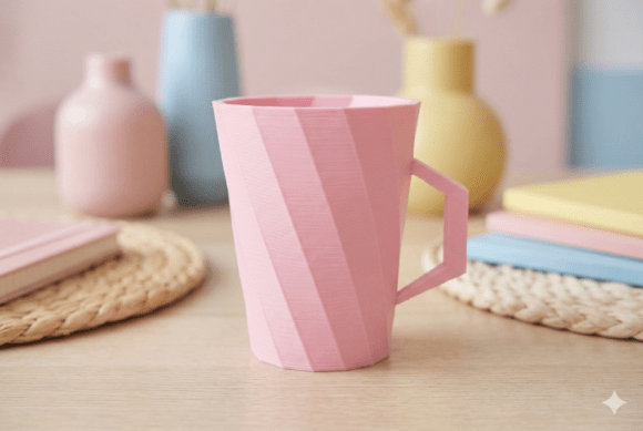 Download Modern Geometric Twist Mug Design - Premium Bundle