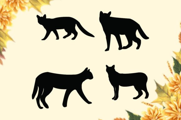 Download Beautiful Black Cat Silhouette - Beautiful Collection